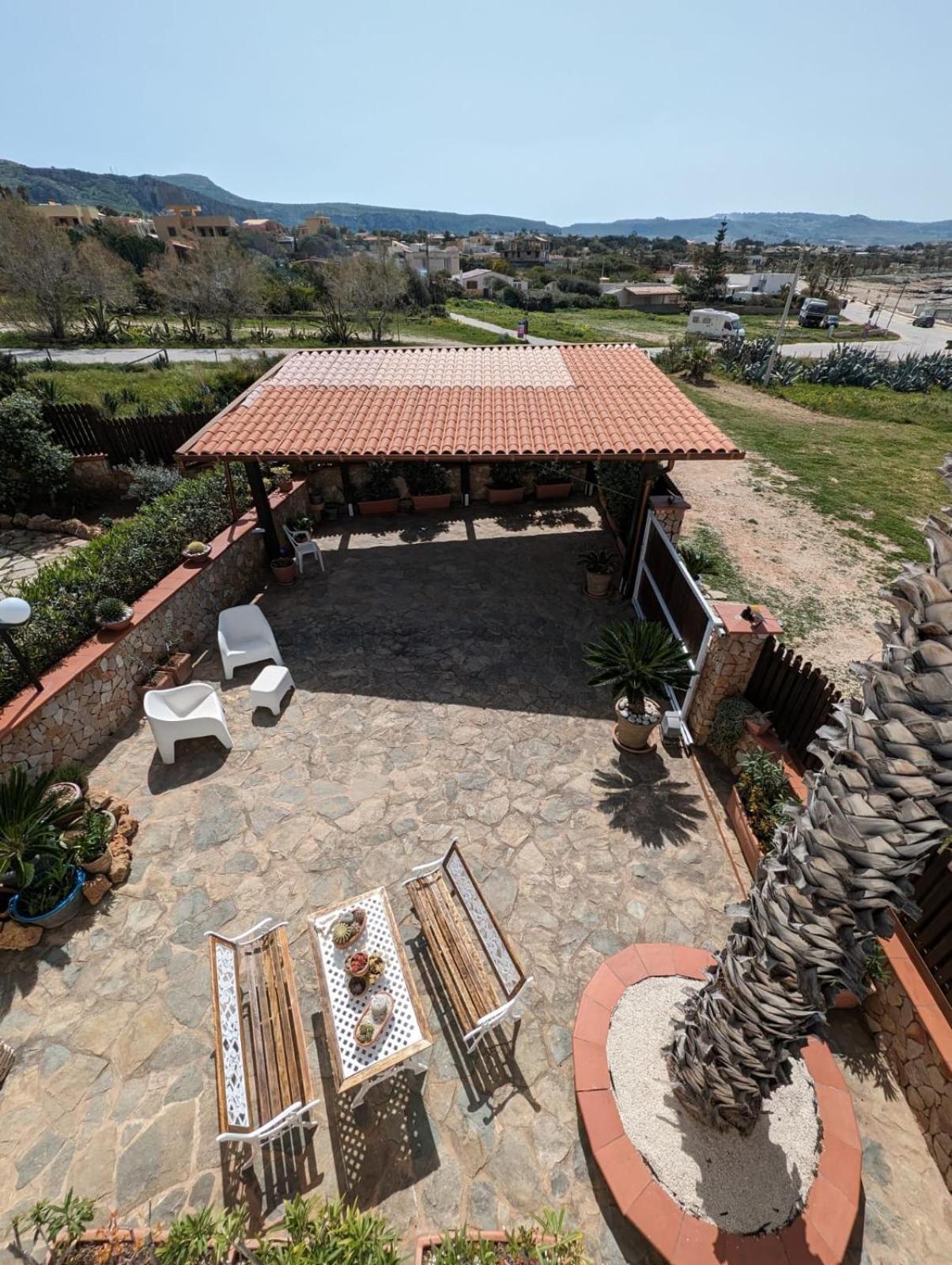 Villa Baia Di Cornino Custonaci Exterior foto