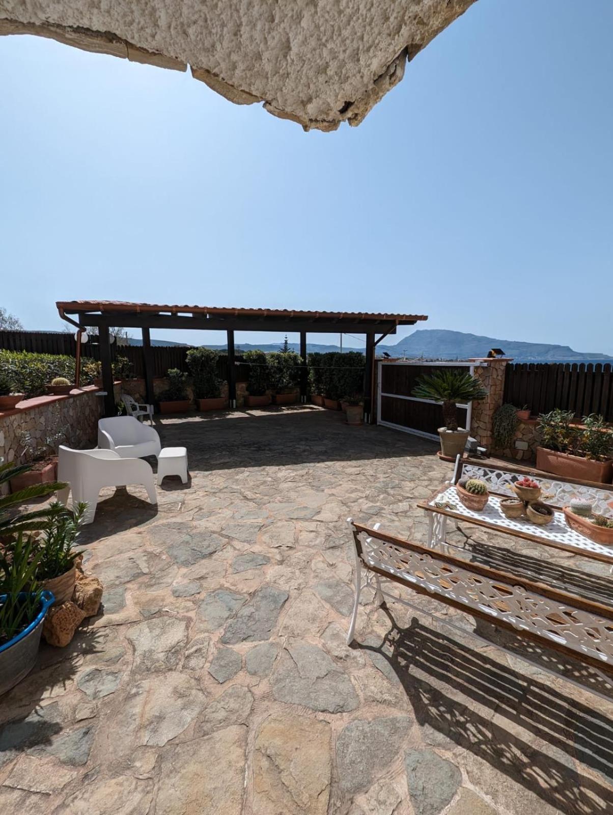 Villa Baia Di Cornino Custonaci Exterior foto