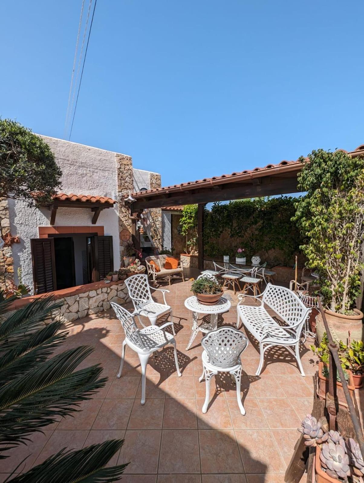 Villa Baia Di Cornino Custonaci Exterior foto